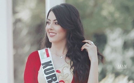 الوصيفة الأولى لملكة جمال أستراليا الكوردية تعود لكوردستان للقيام بأعمالٍ خيرية 